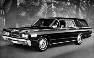 Mercury Commuter Hearse by Abbott & Hast 1967 года